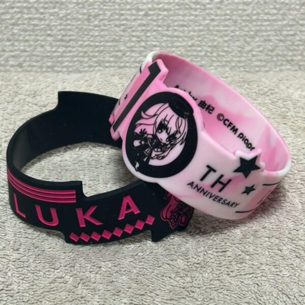 Magical Mirai Megurine Luka Rubber Band F/S-M501 from japan Rare  Good condition