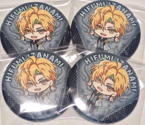 Issue Ichijisan Hypnosis Microphone Hagurabu Can Badge F/S-M501 from japan Rare