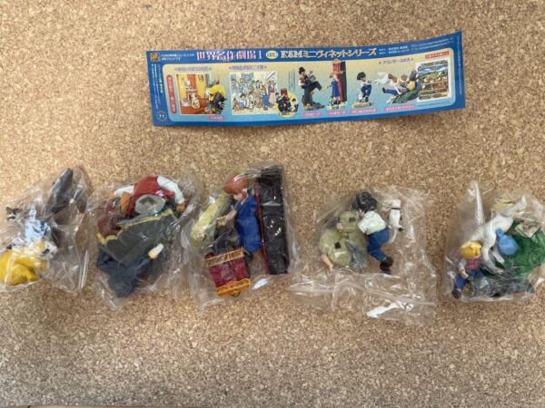 World Masterpiece Theater 1 Mini Vignette Series All 5 Components F/S-M501 from