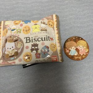 Sanrio Embroidered Can Badge Little Twin Stars F/S-M501 from japan Rare  Good co