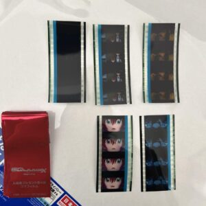 Mobile Suit Gundam Zeke Axe Admission Bonus Film 5 Sheets F/S-M503 from japan Ra