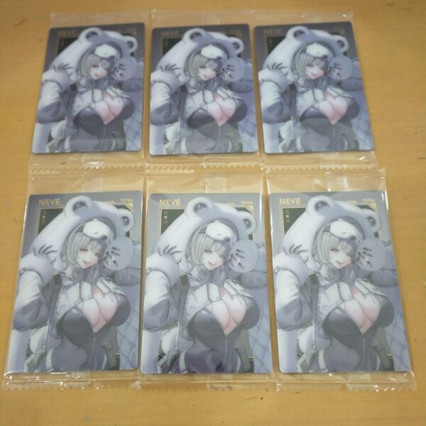 6 Pieces 08 Neve Goddess Of Victory Nikke Wafer 3 F/S-M501 from japan Rare  Good
