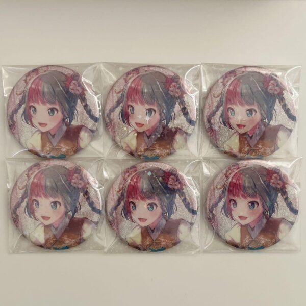 Project Seka Hatsune Miku Glitter Can Badge Vol.8B F/S-M501 from japan Rare  Goo