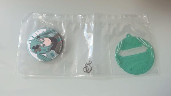 Project Sega Hatsune Miku Can Badge Lucky Lottery F/S-M501 from japan Rare  Good