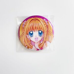 Pichi Pitch Amnibus Can Badge Ruchia F/S-M501 from japan Rare  Good condition
