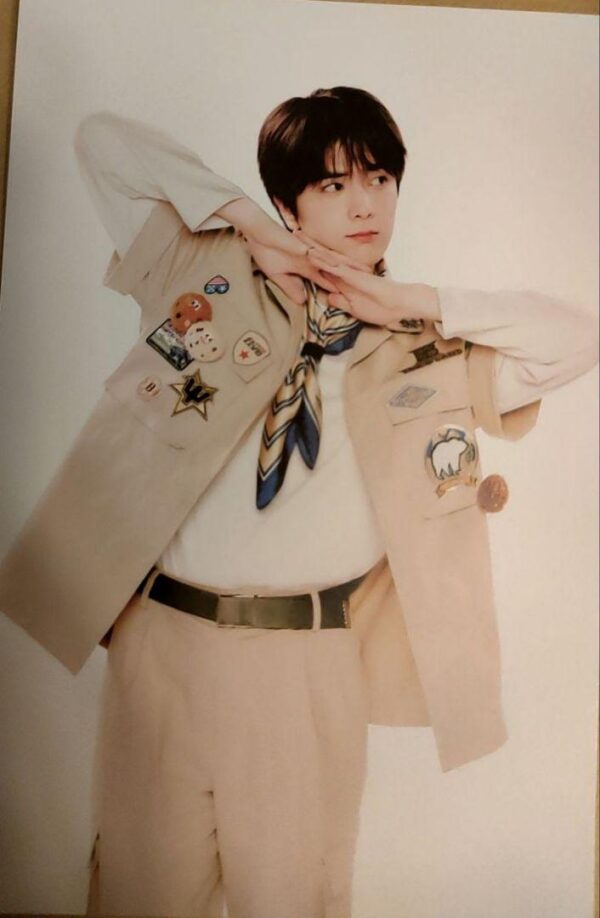 The Boyz W Member Benefits Postcard Yonghoon F/S-M501 from japan Rare  Good cond