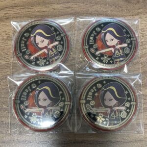 Twisted Wonderland Relief Metal Can Badge Jamil F/S-M503 from japan Rare  Good c