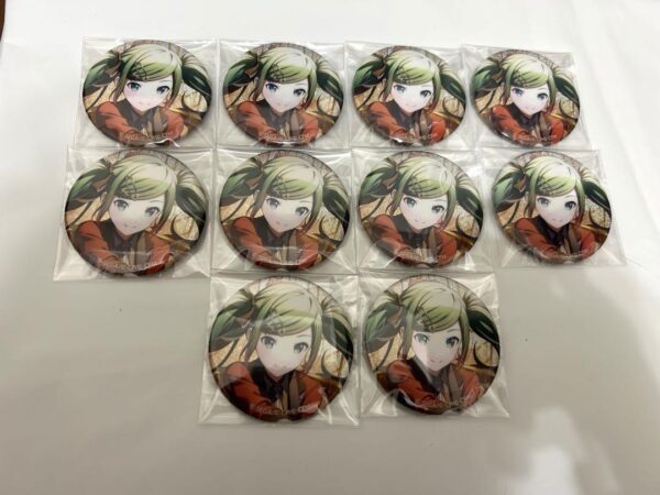 Project Seka Hatsune Miku Can Badge 10 Pieces F/S-M501 from japan Rare  Good con