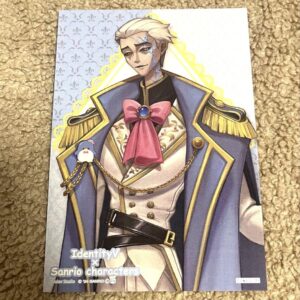 Personality 5 Sanrio Cafe Bonus Postcard Hermit Alva F/S-M501 from japan Rare  G