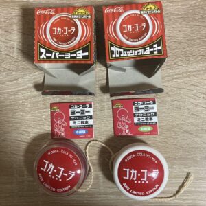 Coca-Cola Yo-Yo Set F/S-M503 from japan Rare  Good condition