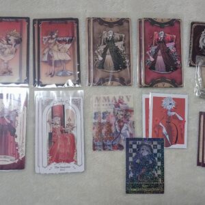 Personality V: The Blood Queen Marie Goods Set Of 9 F/S-M501 from japan Rare  Go