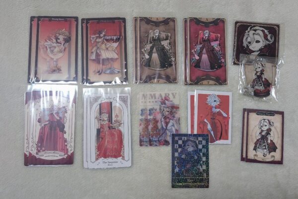 Personality V: The Blood Queen Marie Goods Set Of 9 F/S-M501 from japan Rare  Go