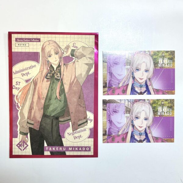 Bremy Postcard Agf Bonus Calendar Card Mimon F/S-M501 from japan Rare  Good cond