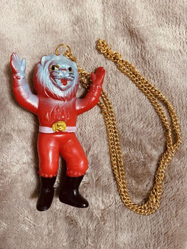 Lionmaru, The Original Soft Vinyl Retro With Necklace F/S-M503 from japan Rare