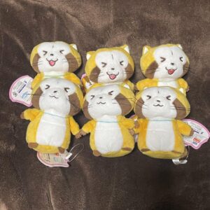 Rascal Plush Toy Set Of 6 Toys Children'S World Masterpiece Theater F/S-M501 fro