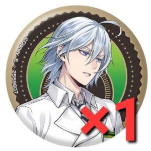 Twisted Wonderland Badge Experimental Clothing Silver F/S-M503 from japan Rare