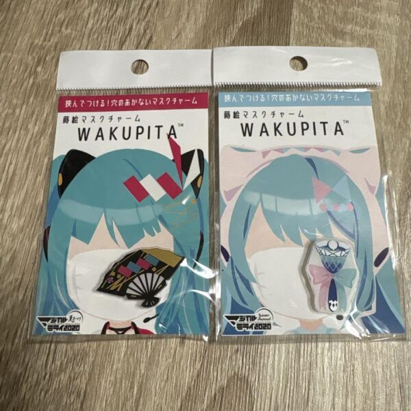 Hatsune Miku Magical Mirai 2020 Makie Mask Charm Wakupita F/S-M501 from japan Ra