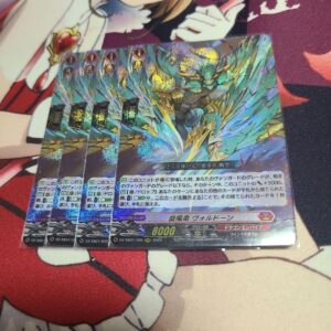 Vanguard Whirlwind Dragon Voldone 4 Pieces F/S-M503 from japan Rare  Good condit