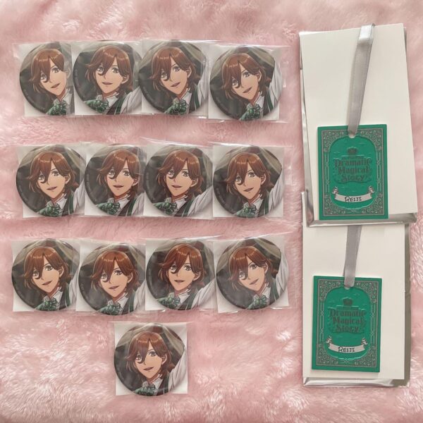 Utapuri Assdms Can Badge Juriji F/S-M501 from japan Rare  Good condition