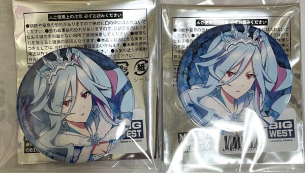 Macross Halloween A3 Valkyrie Can Badge Dark Cloud F/S-M501 from japan Rare  Goo