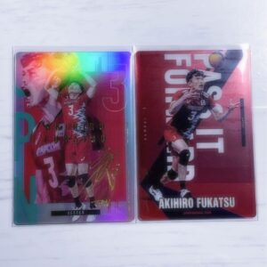 Men'S Volleyball Wafers Fukatsu Asahihiro F/S-M501 from japan Rare  Good conditi