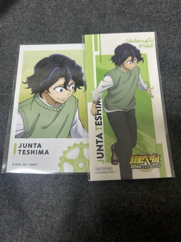 Yowamushi Pedal 10Th Anniversary Festival Bromide Teshima Junta Bonus 10 Festiva