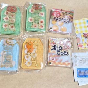 Shaka Acrylic Charm Set Food Poisoning Amulet Ito Ham Gacha F/S-M503 from japan