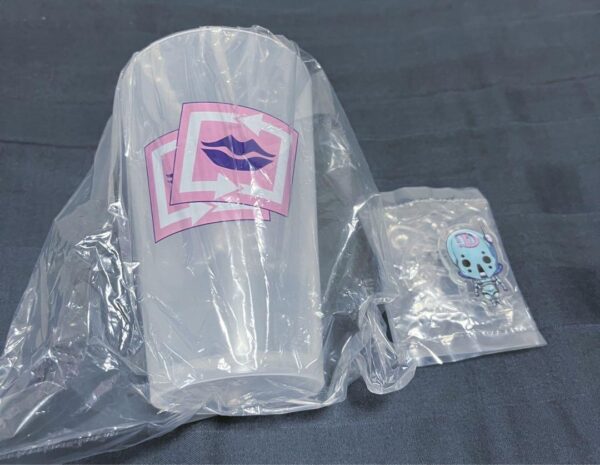 Jojo Part 6 Ichibankuji Tumbler Gacha Acrylic Stand Anna Sui F/S-M503 from japan