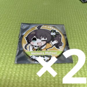 Hololive City Summer Festival Can Badge 2-Piece Set F/S-M501 from japan Rare  Go