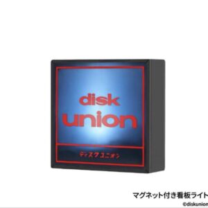 Disc Union Goods Collection Magnet Sign Light Gacha F/S-M503 from japan Rare  Go