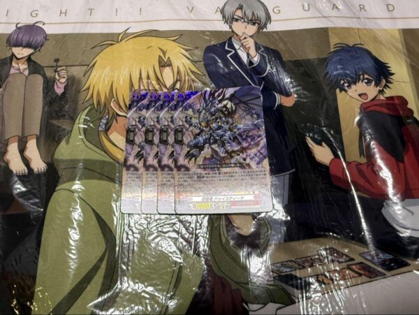 Vanguard: Flame Dragon Duistilla 4 Pieces F/S-M503 from japan Rare  Good conditi