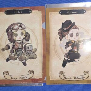 Personality V: Clear File Set F/S-M501 from japan Rare  Good condition