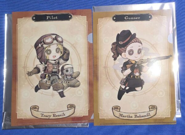 Personality V: Clear File Set F/S-M501 from japan Rare  Good condition