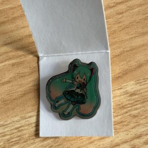 Hatsune Miku Pin Badge Magical Mirai 2017 Special Exhibition Admission Benefit F
