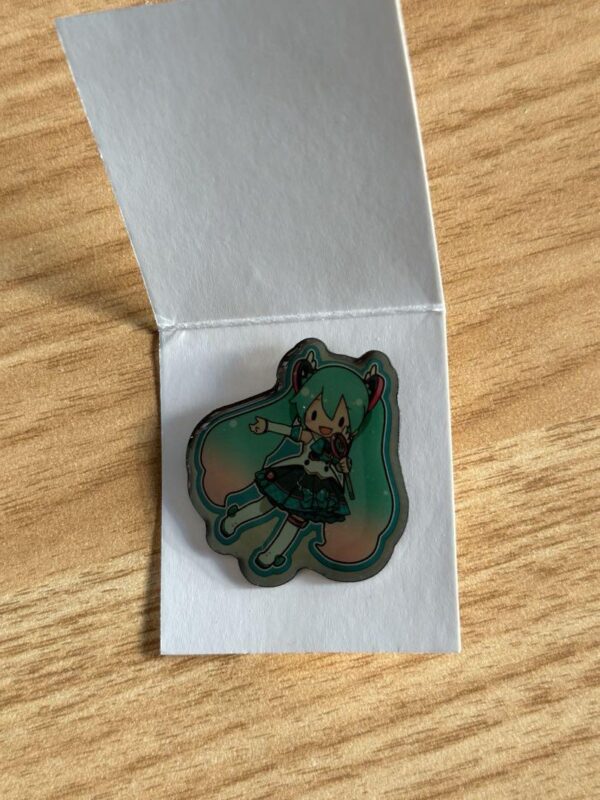 Hatsune Miku Pin Badge Magical Mirai 2017 Special Exhibition Admission Benefit F