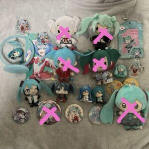 Hatsune Miku Color Set F/S-M501 from japan Rare  Good condition