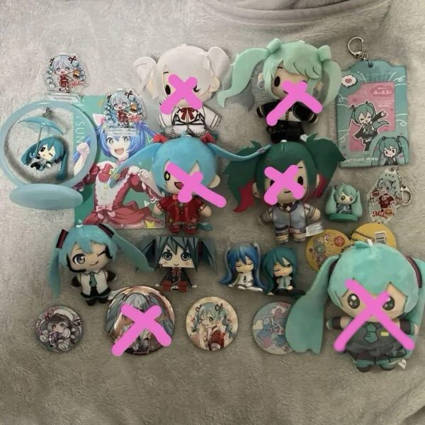 Hatsune Miku Color Set F/S-M501 from japan Rare  Good condition