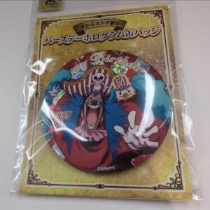 One Piece Birthday Hologram Can Badge F/S-M501 from japan Rare  Good condition