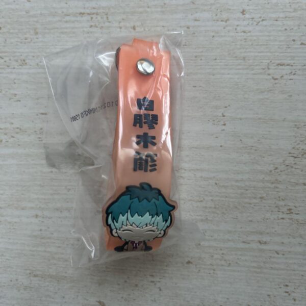 Name Rubber Tag Hypnosis White Gliogi Kano F/S-M501 from japan Rare  Good condit