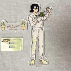 Yowamushi Pedal Teshima Junta Acsta Green F/S-M501 from japan Rare  Good conditi