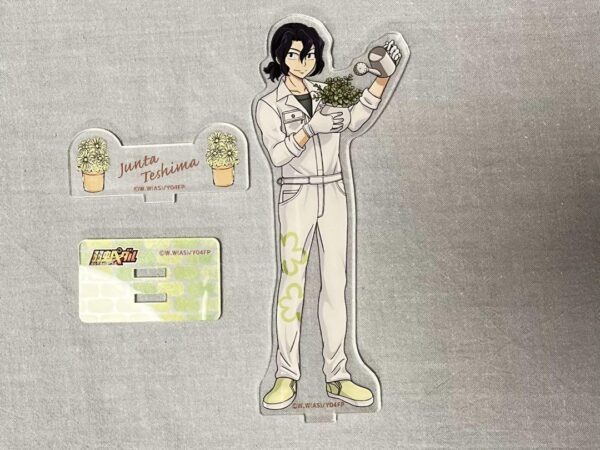 Yowamushi Pedal Teshima Junta Acsta Green F/S-M501 from japan Rare  Good conditi