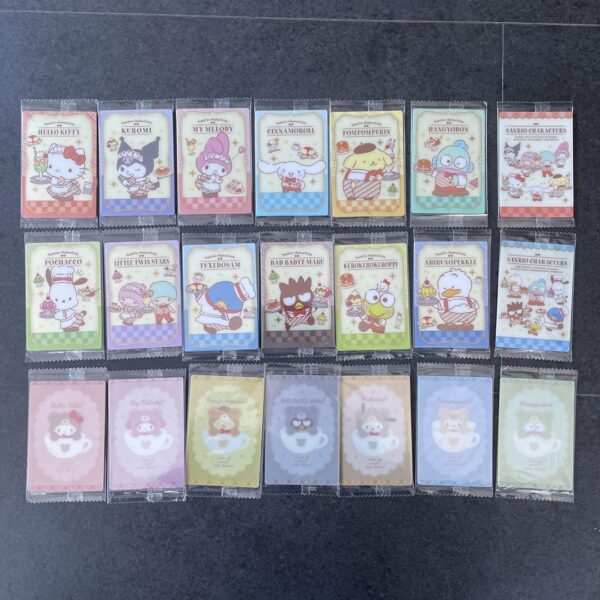 Sanrio Wafers 4Th Normal Gathering Cup Full Comp F/S-M501 from japan Rare  Good