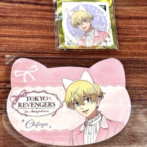 Matsuno Chifuyu Can Badge Bonus Cat-Shaped Card Nanja Tokyo Revengers Toribe F/S