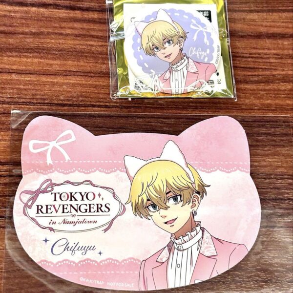 Matsuno Chifuyu Can Badge Bonus Cat-Shaped Card Nanja Tokyo Revengers Toribe F/S
