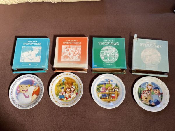 Anime Character Picture Plate Novelty F/S-M501 from japan Rare  Good condition