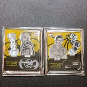 Aoyagi Kazu Kaneshiro Shingo Mini Acrylic Stand Super Yowamushi Pedal Exhibition