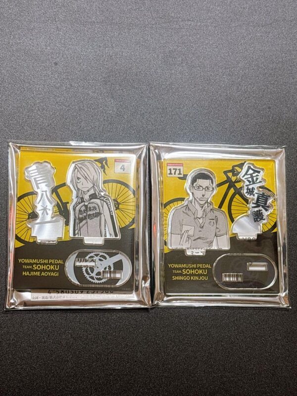 Aoyagi Kazu Kaneshiro Shingo Mini Acrylic Stand Super Yowamushi Pedal Exhibition