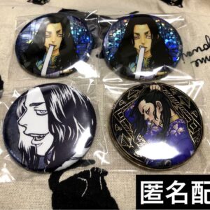 Tokyo Revengers Tolibe, Bachi Keisuke Can Badge Original Art Exhibition Set Of 4