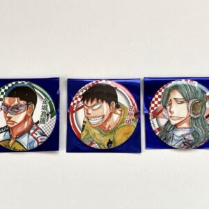 Yowamushi Pedal Comiket C105 Kinjo Tadokoro Makishima Can Badge Yowa F/S-M501 fr