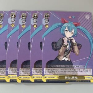 Project Seka Hatsune Miku Weiss Schwarz F/S-M501 from japan Rare  Good condition
